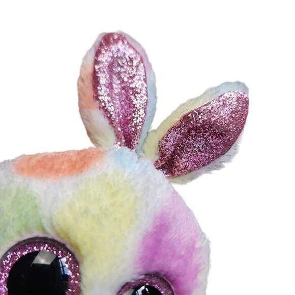 Ty Beanie Boos Bloomy The Easter Bunny Glitter Eyes 9" Medium - Picture 7 of 11